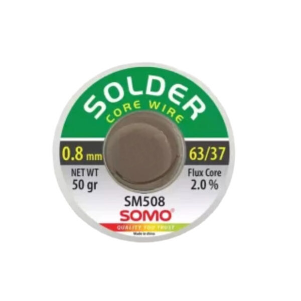 سیم لحیم سومو 0.8 میلیمتر 50 گرم مدل SOMO SM508