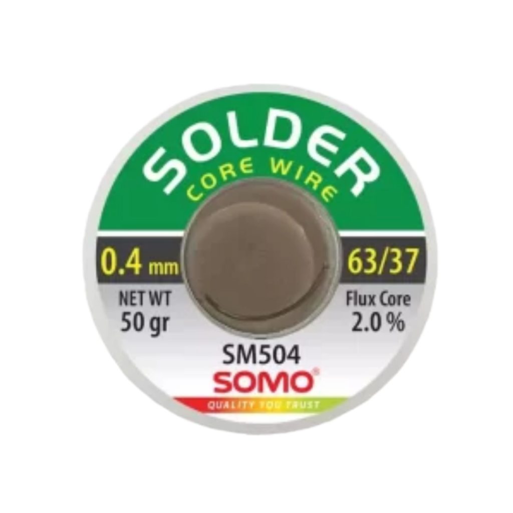 سیم لحیم سومو 0.4 میلیمتر 50 گرم مدل SOMO SM504