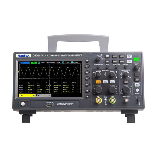 اسیلوسکوپ 150MHz دوکاناله هانتک مدل HANTEK DSO2C15 ( اصلی )