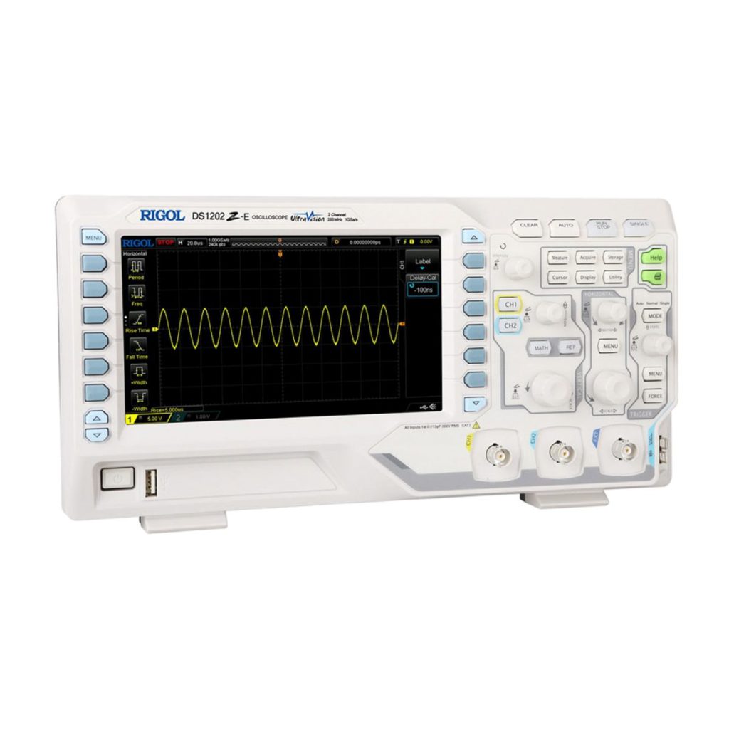 اسیلوسکوپ 200MHz دو کاناله Rigol DS1202Z-E ( اصلی )