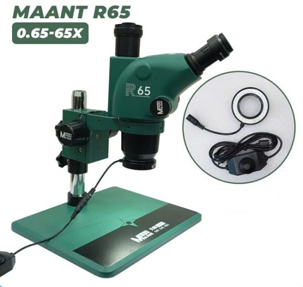 لوپ سه چشم MaAnT R65 (زوم 65X) ( اصلی )