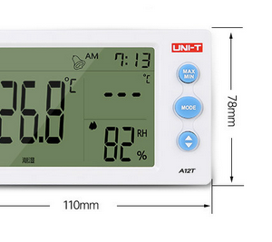 دما و رطوبت سنج محیطی یونیتی UNI-T A12T ( اصلی )