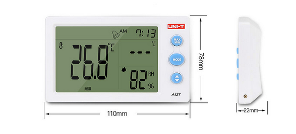 دما و رطوبت سنج محیطی یونیتی UNI-T A12T ( اصلی )